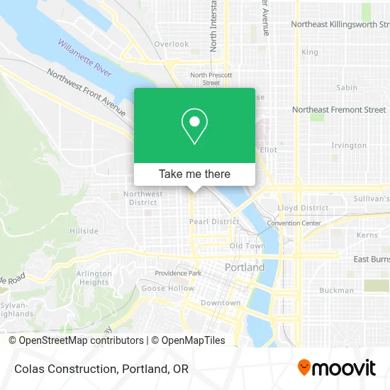 Colas Construction map