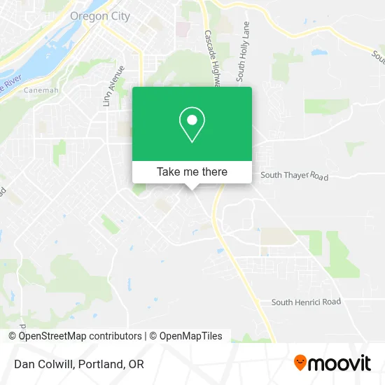 Dan Colwill map