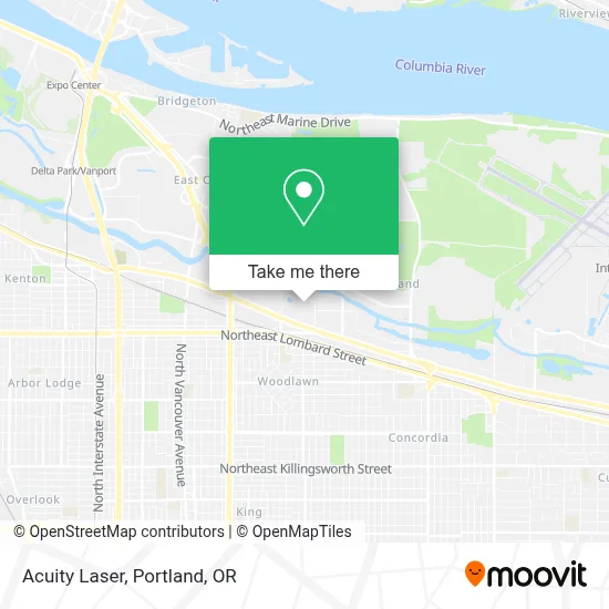 Acuity Laser map