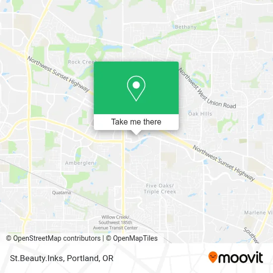 St.Beauty.Inks map