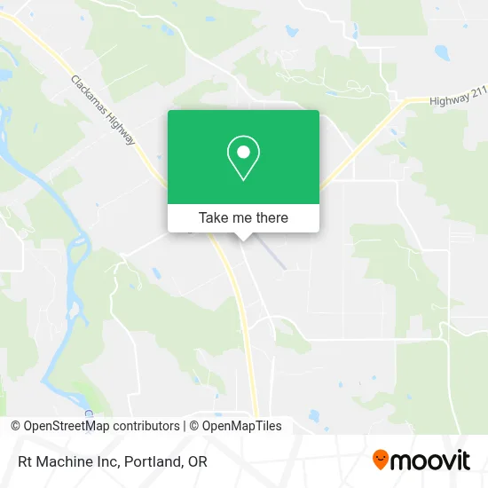 Rt Machine Inc map