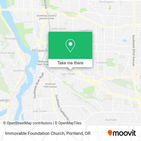 Immovable Foundation Church map