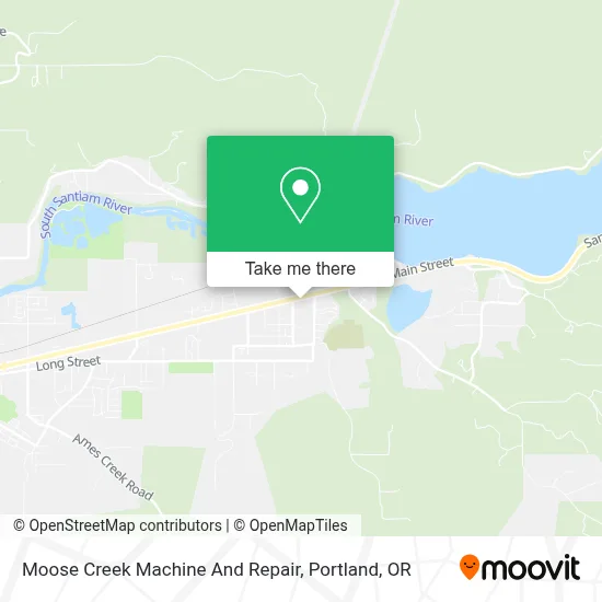 Moose Creek Machine And Repair map