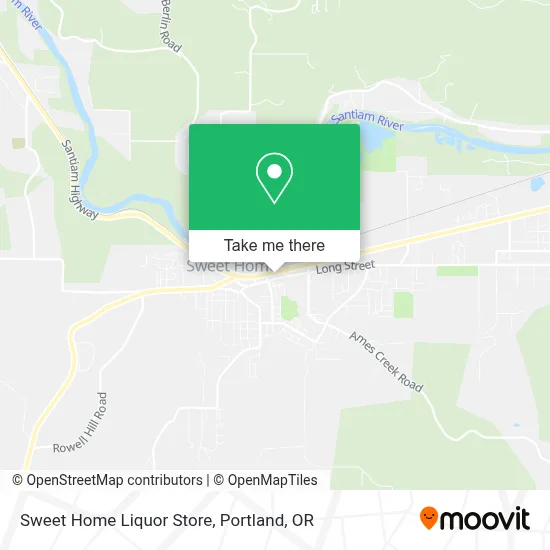 Sweet Home Liquor Store map