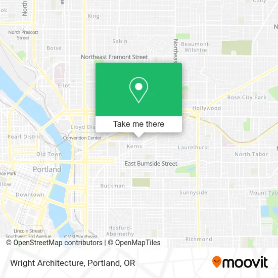 Wright Architecture map
