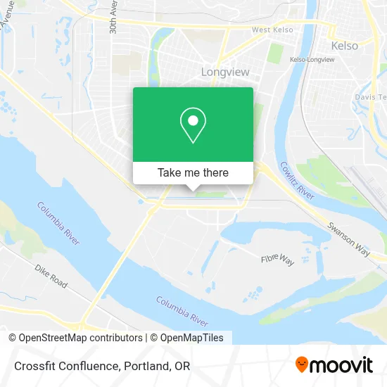 Crossfit Confluence map