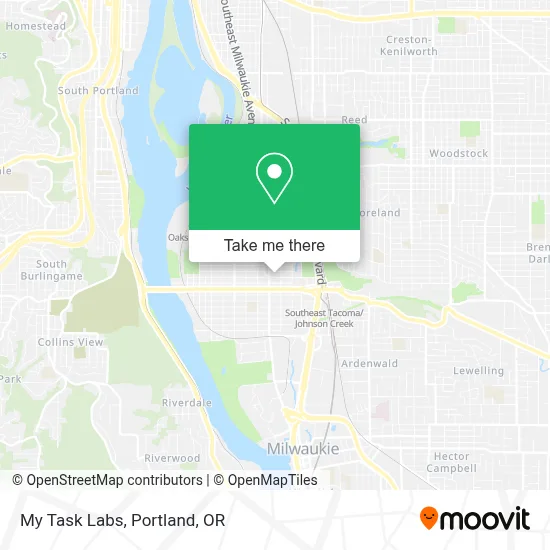 My Task Labs map