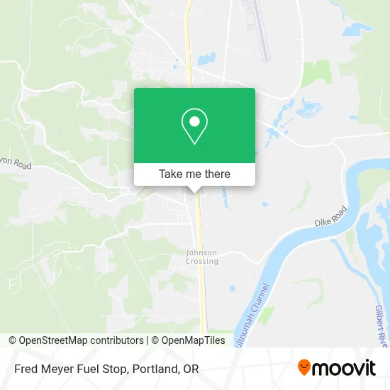 Fred Meyer Fuel Stop map