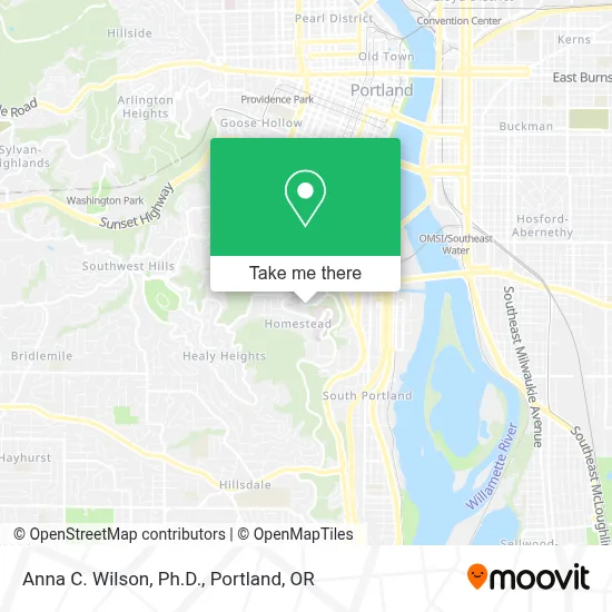 Anna C. Wilson, Ph.D. map