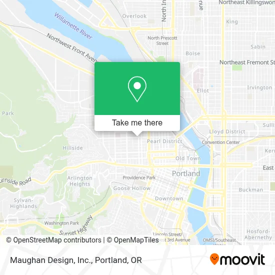 Maughan Design, Inc. map