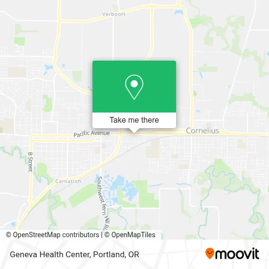 Geneva Health Center map