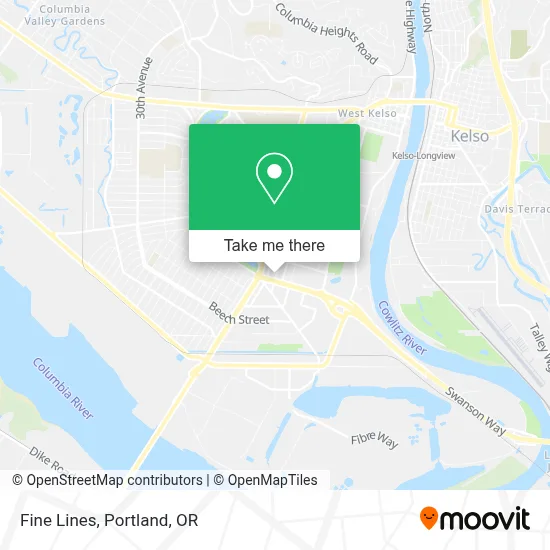 Fine Lines map