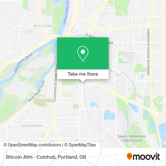 Bitcoin Atm - Coinhub map