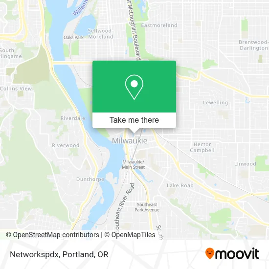 Networkspdx map