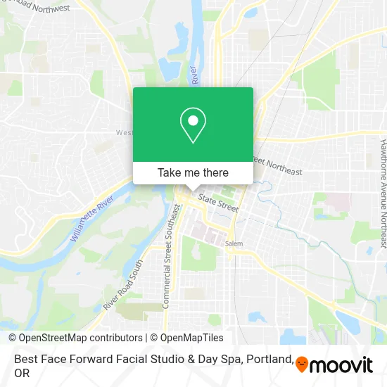 Best Face Forward Facial Studio & Day Spa map