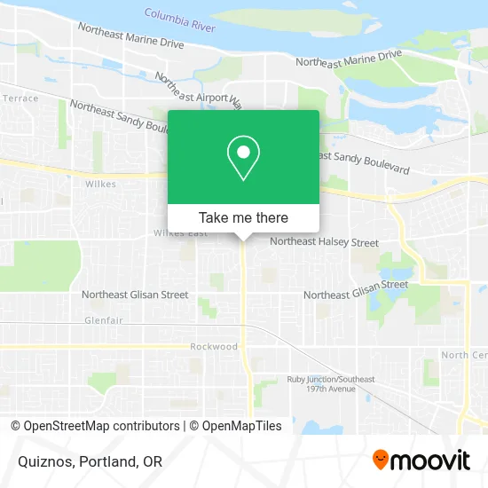 Quiznos map