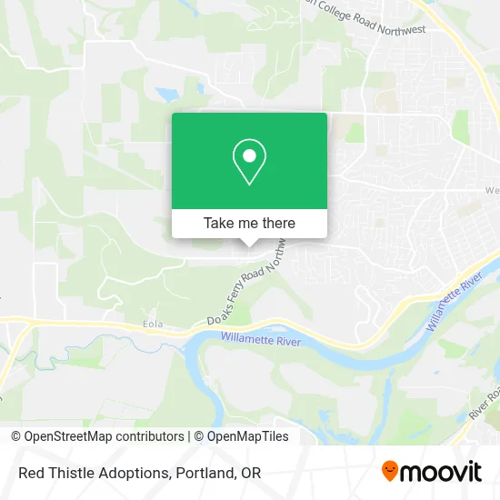 Red Thistle Adoptions map