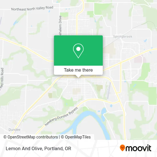 Lemon And Olive map