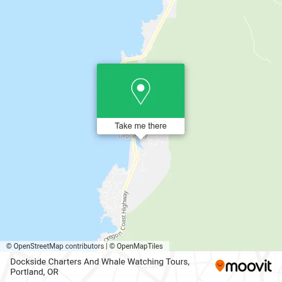 Dockside Charters And Whale Watching Tours map