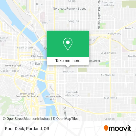 Roof Deck map