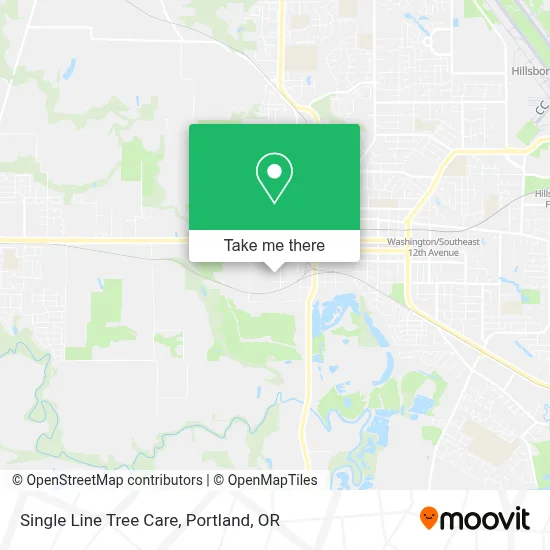Single Line Tree Care map