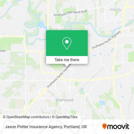 Jason Potter Insurance Agency map