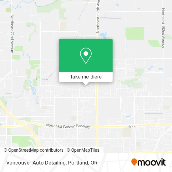 Vancouver Auto Detailing map