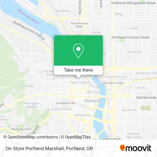 On Store Portland Marshall map