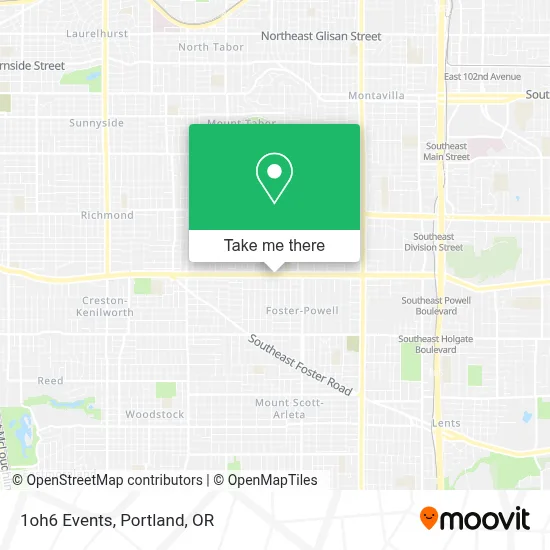 1oh6 Events map