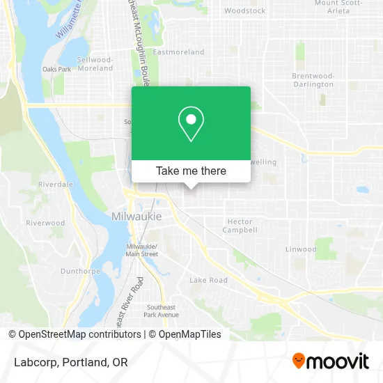 Labcorp map