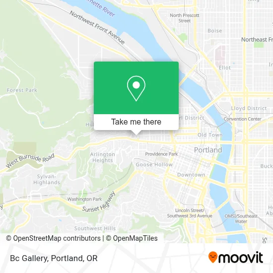 Bc Gallery map