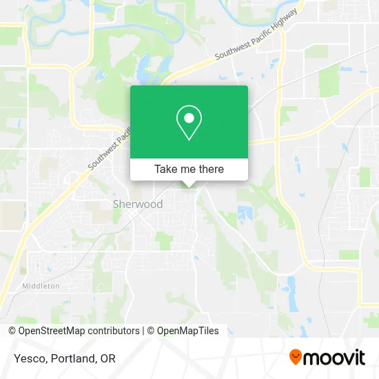 Yesco map