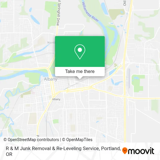 R & M Junk Removal & Re-Leveling Service map