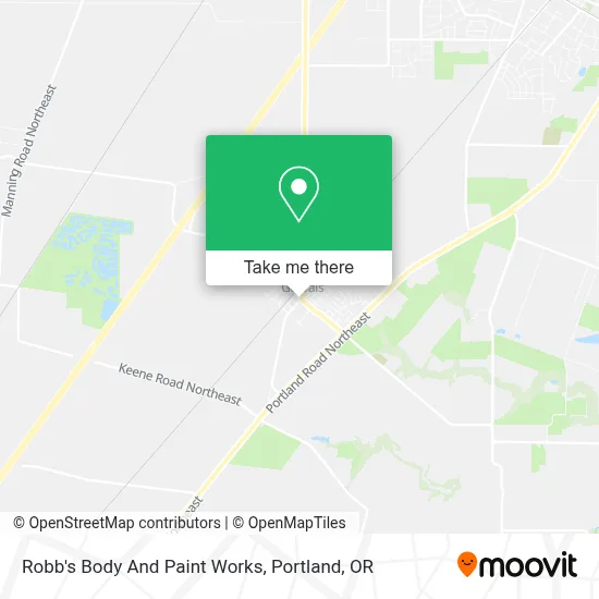 Robb's Body And Paint Works map