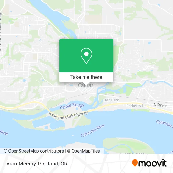 Vern Mccray map