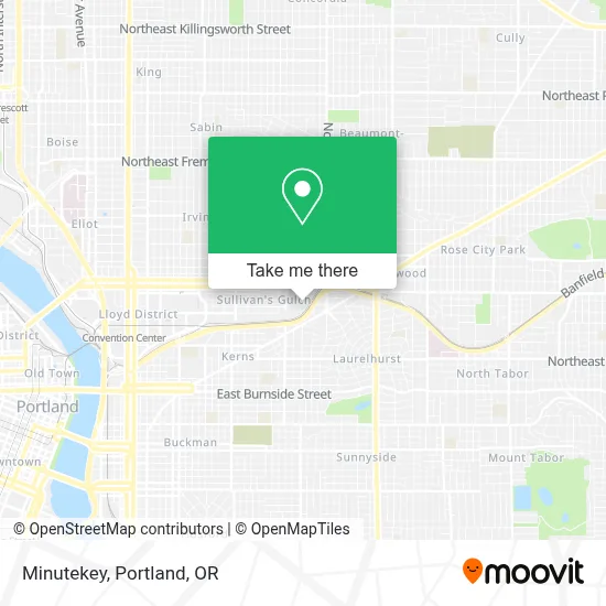 Minutekey map