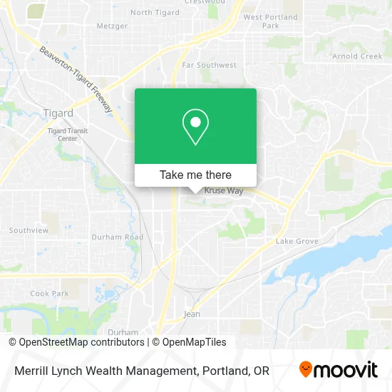 Merrill Lynch Wealth Management map