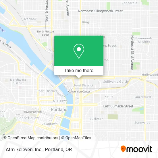 Atm 7eleven, Inc. map