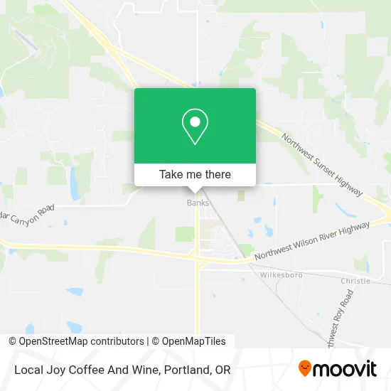 Local Joy Coffee And Wine map