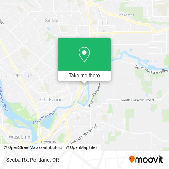 Scuba Rx map