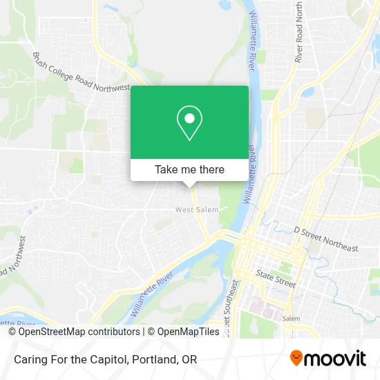 Caring For the Capitol map