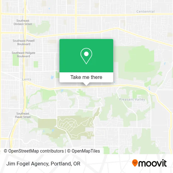 Jim Fogel Agency map