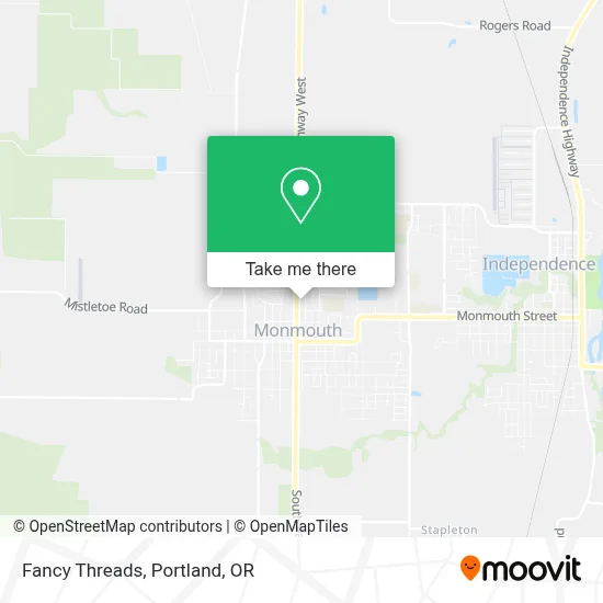Fancy Threads map