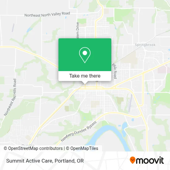 Summit Active Care map