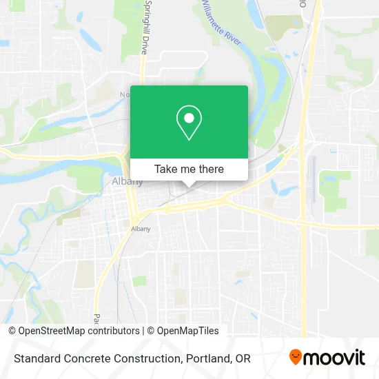 Standard Concrete Construction map