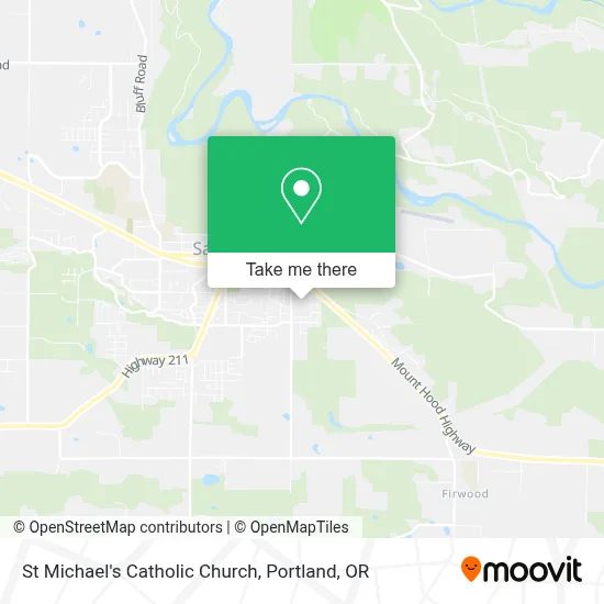 St Michael's Catholic Church map