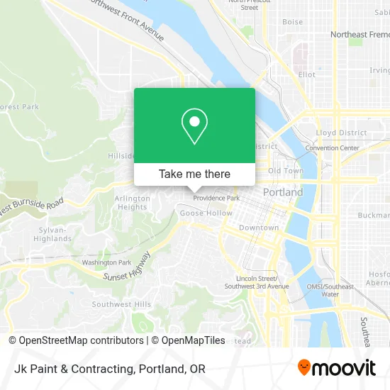 Jk Paint & Contracting map