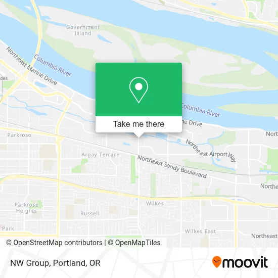 NW Group map