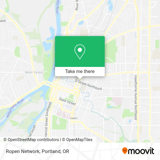 Ropen Network map