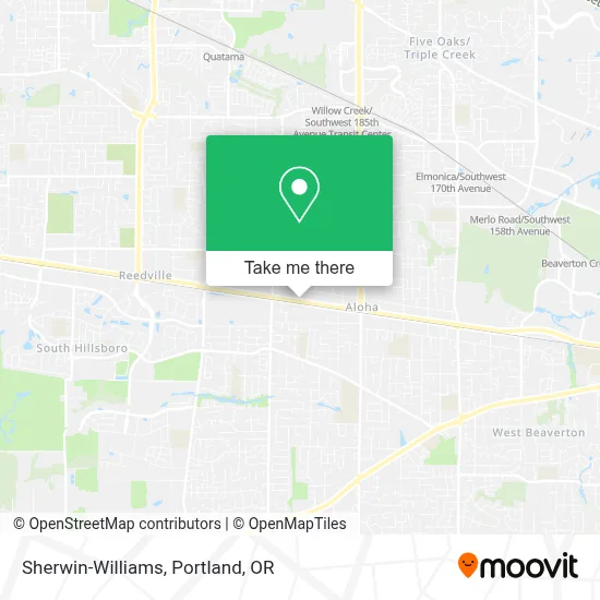 Sherwin-Williams map